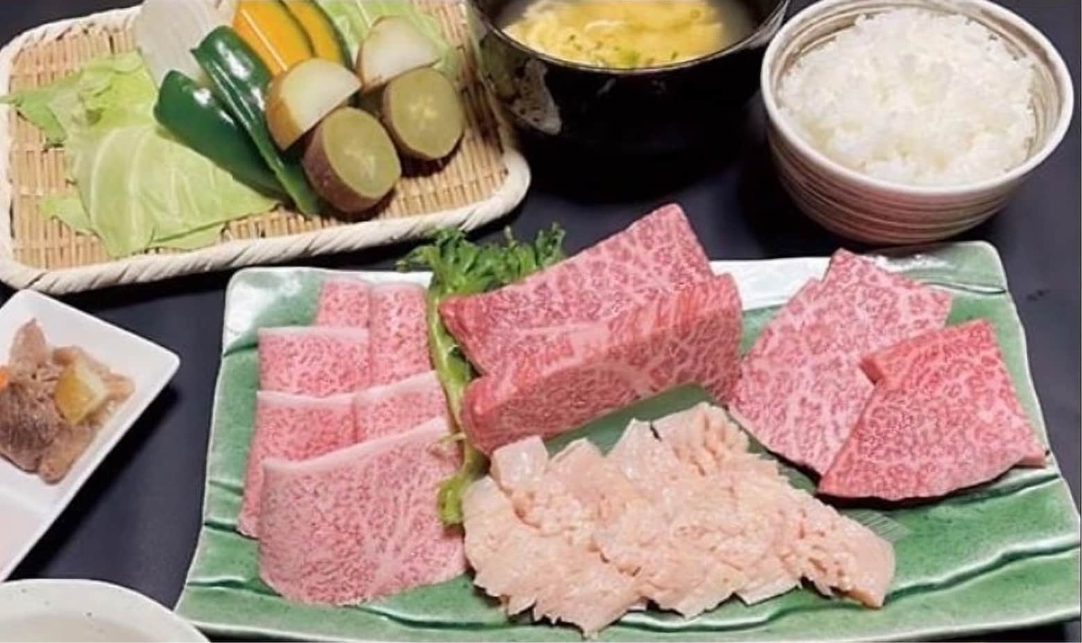 コース料理の写真